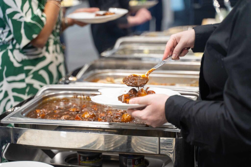 Catering for events with Mount Charles group