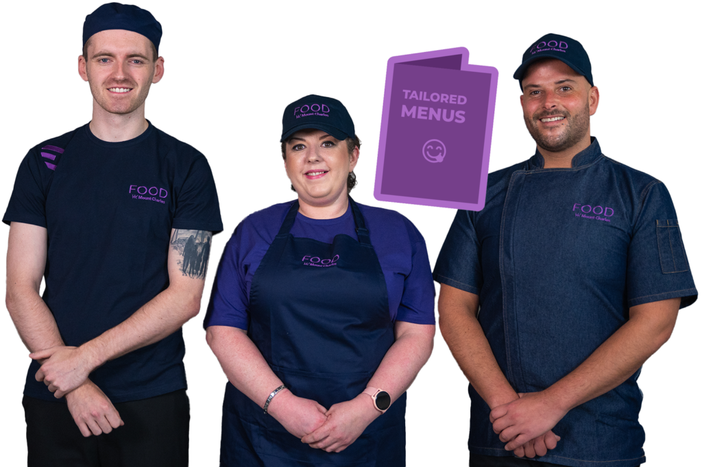 Mount Charles contract catering staff