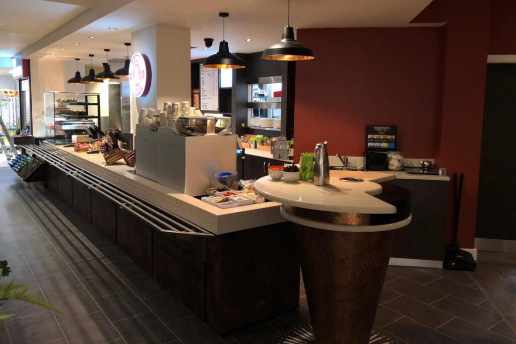 Contract catering for commercial spaces