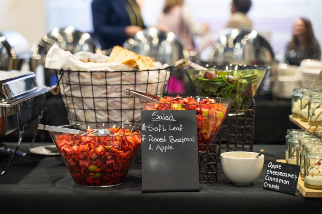 Bespoke menus, tailored corporate catering services