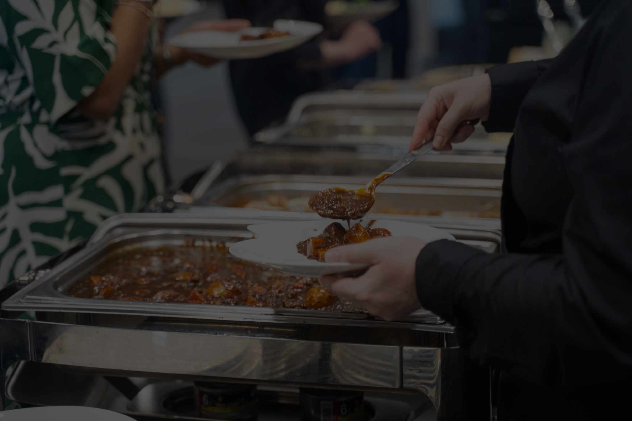 Catering for events with Mount Charles group