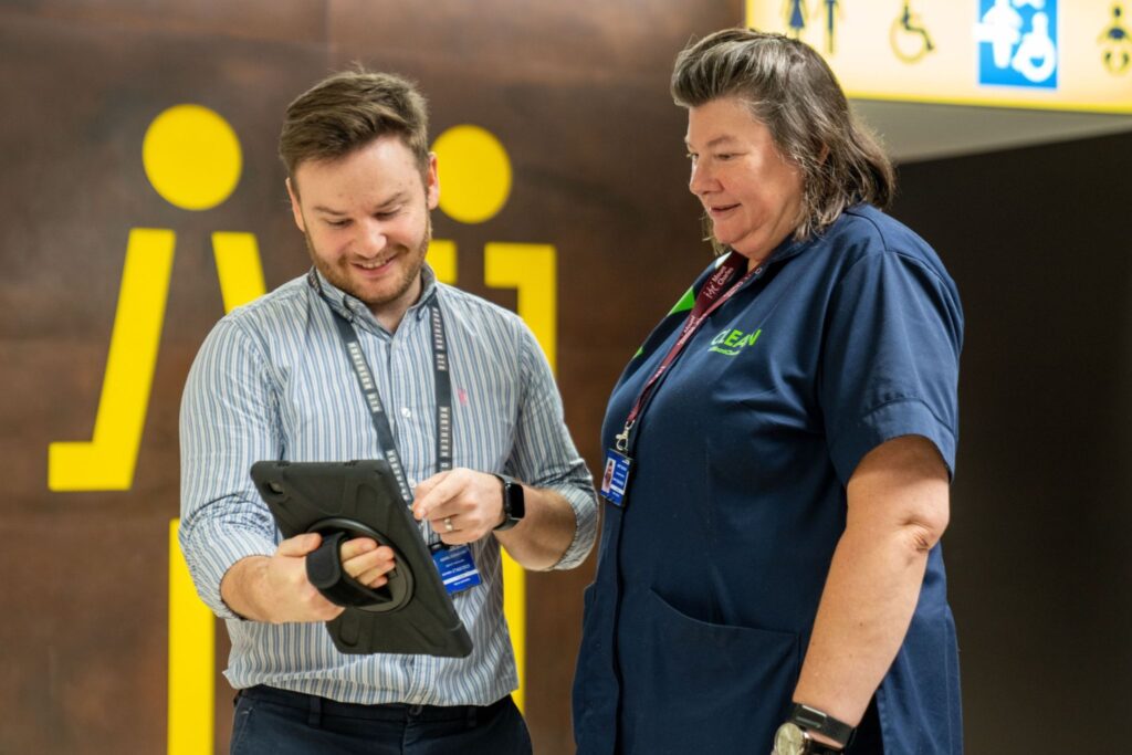 Empowering clients with technology-driven cleaning services