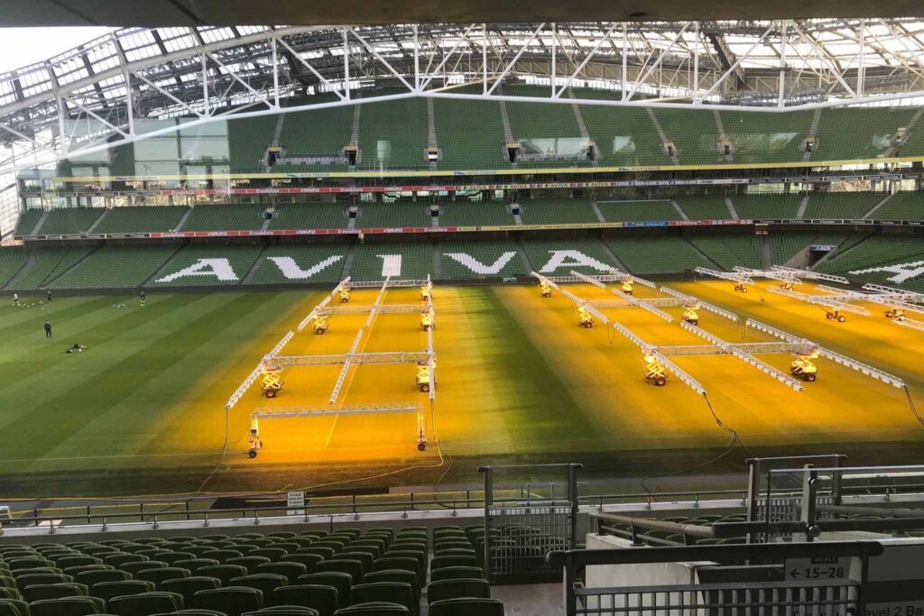 Vending machines for sports facilities and arenas