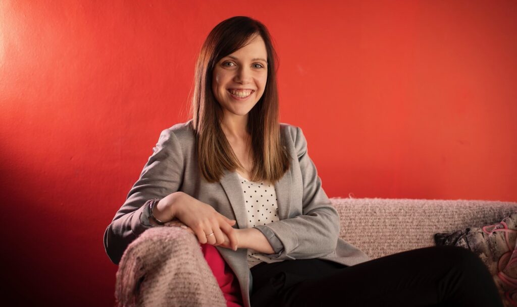 Photo of Marketing Executive, Lucy McManus to accompany her testimonial